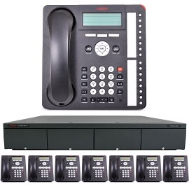 Business Phone System by AVAYA: Essential DIGITAL Edition (8 Phone Bundle)