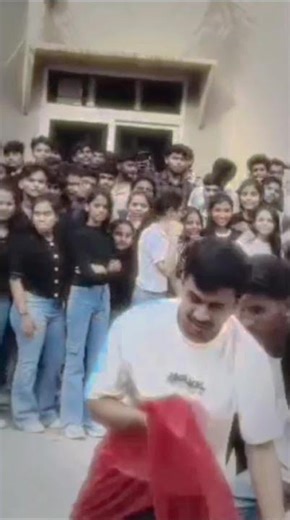 #The Flash mob in Tkr college of Diploma#The mass celebrations and dance of kanchana movie song#Vira