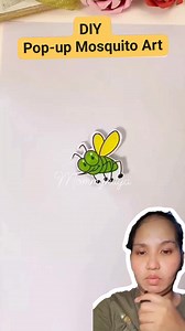 1.7M views · 4.5K reactions | DIY Pop-up Mosquito Art for Kids #diy #diyprojects #diycrafts #art #iloveart #diyideas #diyforkids #cute #funart #artwork #funartwork #kidsfun #kidsactivities #fbreels #reelsfb #fyp #reelsviral #reelsvideo #mommykitya | Mommy Kitya and Family | Facebook