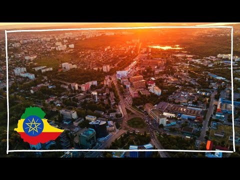 A golden morning drive to Bole International Airport ✨ Addis Ababa waking up with the sunrise