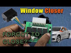 How to Install Automatic Power Shutter Unit to a Car