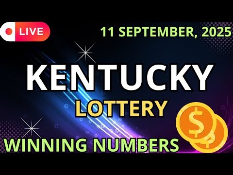 Kentucky Midday Lottery Results For - 11 Sep, 2025 - Pick 3 - Pick 4 - Powerball - Mega Millions