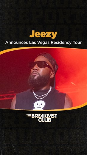 🥳 Congratulations to Jeezy on his Las Vegas residency tour kicking off October 31! ⛄️ Tap in with Loren LoRosa for The Latest! | Breakfast Club
