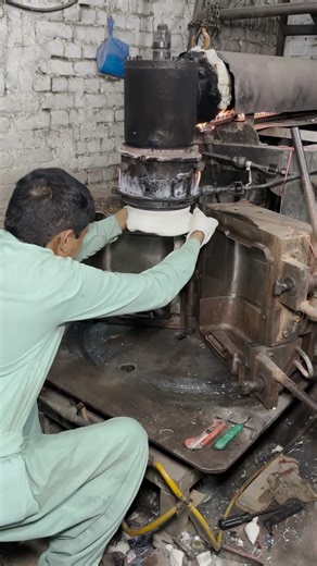 These tiny pellets become a big can! 😳 #shorts