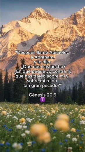 Génesis 20:9 — Cuando la verdad confronta 😇