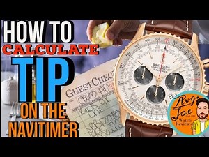 Breitling Navitimer - How TO USE the Bezel??!!