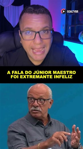 🔥⚠️ A fala do Júnior Maestro foi EXTREMAMENTE infeliz! 👀⚽