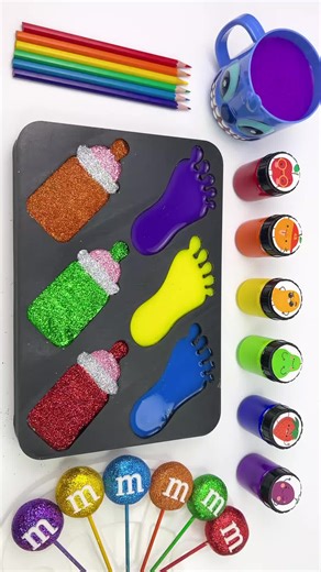 DIY Rainbow Slime Tutorial: 3-Foot Glitter Slime