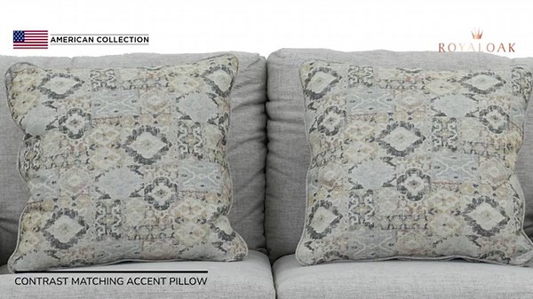 Royaloak | Texas American Fabric Sofa Two Seater