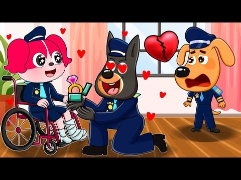 💔 Will Papillon Accept Doberman's Proposal, and Will Labrador Feel Heartbroken? | Labrador Stories