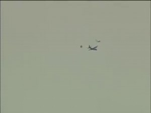 In this United States Air Force handout, a Massive Ordnance Air Blast (MOAB) bomb, explodes November 21, 2003 at Eglin Air Force Base, Florida. At 21,700-pounds, it's the largest non-nuclear bomb ever used in combat by the U.S. military. This is the same bomb U.S. forces used to strike an Islamic State tunnel complex in eastern Afghanistan today. Read more: http://bit.ly/2nK1MKx | SFGATE