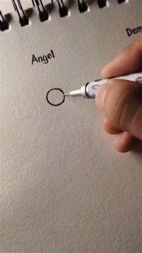 Vishal singh rathore on Instagram: "How to draw angel drawing tutorial ✨✍️"