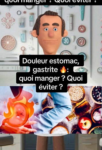 Douleur estomac et gastrite : que manger et éviter ?