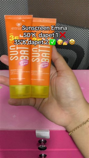 Sunscreen Emina: Pilihan Terbaik saat Kantong Kering