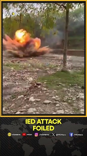 India: IED Attack Foiled in South Kashmir by Victor Force | WION Shorts