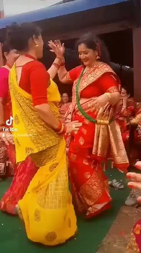 Traditional Indian Dance Performance in Vibrant Sarees