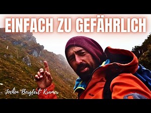 SCHNEEREGEN UND NEBEL - EIN GRUND ABZUBRECHEN? - Jochen "Bergfexl" Kramer