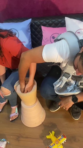 ‏#handcasting #handprint #handcast #handmemory