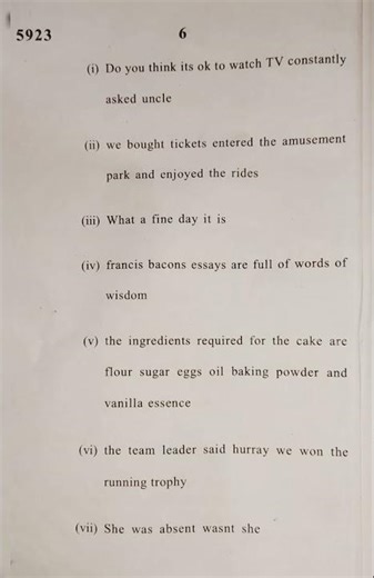 English Fluency 2 Question Paper Generic Elective GE Delhi University DU