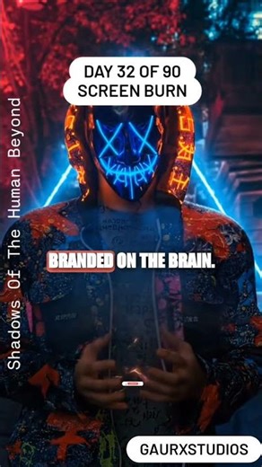 Day 32 of 90: SCREEN BURN 📺 (The Memory That Won't Fade) #shorts