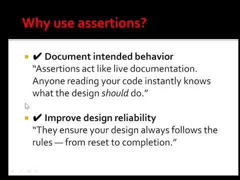 System Verilog Assertion|Introduction