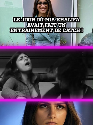 Mia Khalifa et son parcours dans le wrestling
