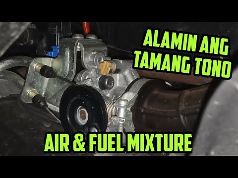 Mio i 125/M3 idle (air mixture adjustment)