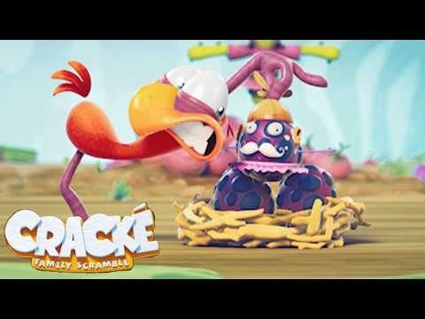 Ed Tries to Hide The Eggs + More Cracké Cartoons for Kids