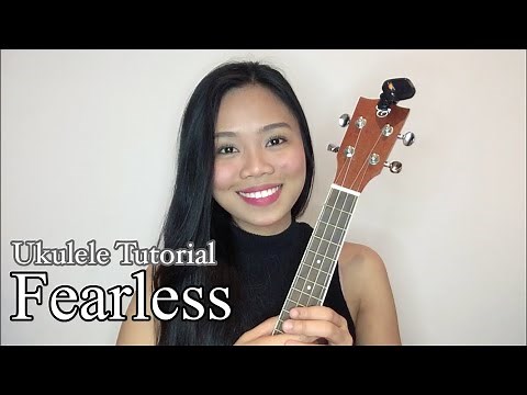 Fearless by Taylor Swift Ukulele Easy Tutorial | Roma MG