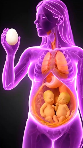 What Happens When a Pregnant Woman Eats Cooked Egg for Twins | FoodEfx Health #pregnany #baby