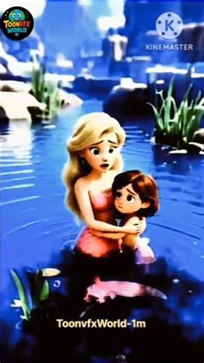 "Don’t Throw Garbage in Water 🌊 | Cartoon Moral Story | Save Nature #shorts"