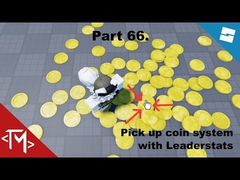 Roblox Studio Tutorials – Part 66. – Coin pick up system with Leaderstats