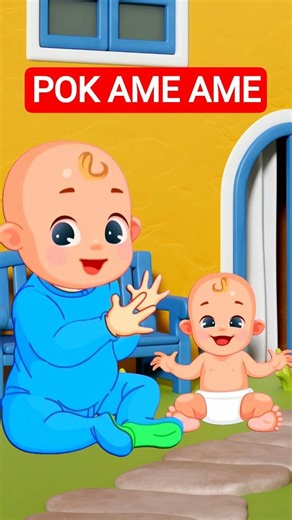 POK AME AME BELALANG KUPU-KUPU | short lagu anak | vidio pendek lagu anak