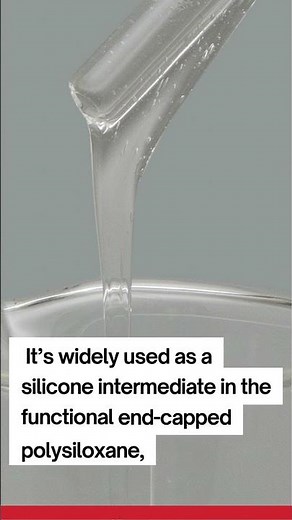 Which is a widely used silicone intermediate?