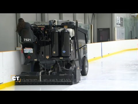 Go behind the scenes with a Zamboni driver at the City of Prince George