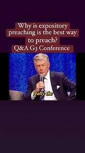 10K views · 277 reactions | Why expository preaching is the best way to preach? Question & Answer G3 Conference. #gospel #grace #everyone #followers #highlights #G3 #conference #bible #fbyシviral #viralvideo @followers @highlight | ErwinDavid Channel | Facebook