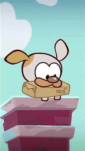 Om Nom Mailman vs Cute Dog 🐶 OM NOM Stories 🟢 Cut the Rope