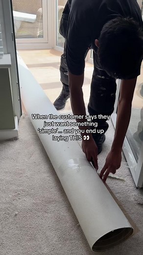 Expert Vinyl Flooring Installation with Herringbone Design