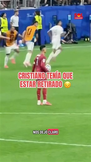 Este es el último recuerdo que tendremos de Cristiano 😔