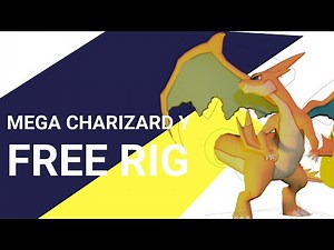 Mega Charizard Y FREE BLENDER RIG