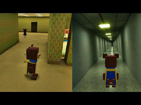 SUPER BEAR ADVENTURE NEW BACKROOMS GAMEPLAY WALKTHROUGH EPISODE 4