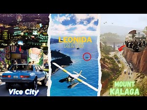 GTA 6 Official Locations Revealed! 6 New Cities😱