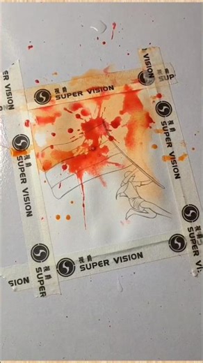 🇮🇳 Indian 🏳️ Flag ❤️ Love Drawing #india #flag #love #viral #trending #shorts #art