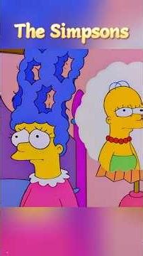 The Simpsons: Marge's hairstyle is gradually becoming more like Homer's. #animation