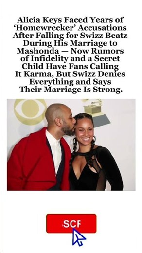 Alicia Keys & Swizz Beatz Rocked by Explosive Rumors