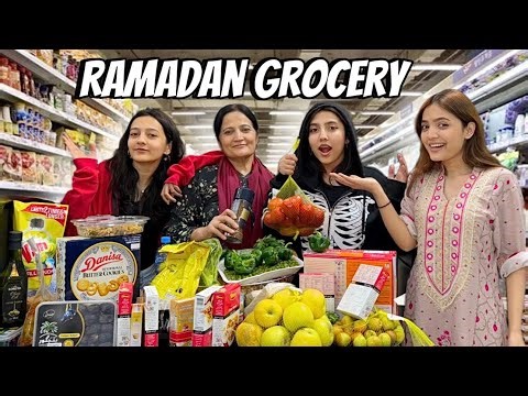 Ramadan ki Tayarian aur Grocery complete hogai |Sistrology |Fatima Faisal