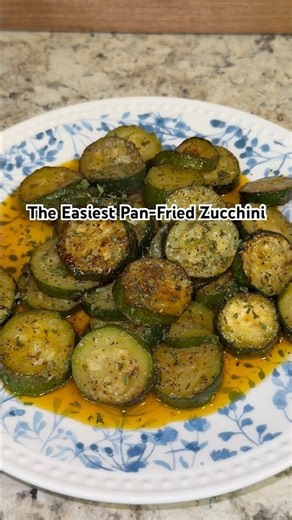 The Easiest Pan-Fried Zucchini Recipe 🥒
