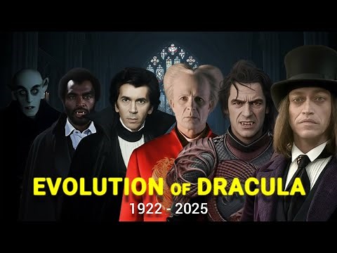 🧛‍♂️🎃 Dracula Evolution in Movies (1922-2025)