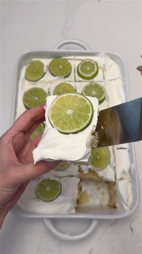 Kate Heintzelman on Instagram: "margarita poke cake is a new level of genius #yum #yummy #food #cake #bake #baking #margarita #drink #recipe"