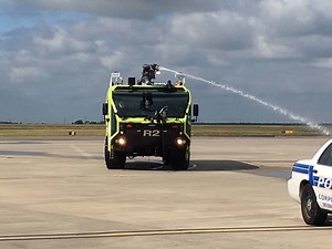 The Public Safety Division at Corpus Christi International Airport showed off their new emergency response vehicle today. Read more here: https://bit.ly/2IOihif | KRIS 6 News